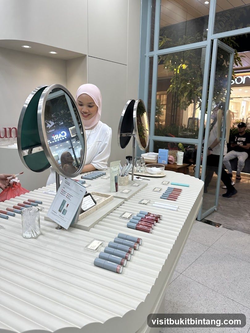 Cosmetics display