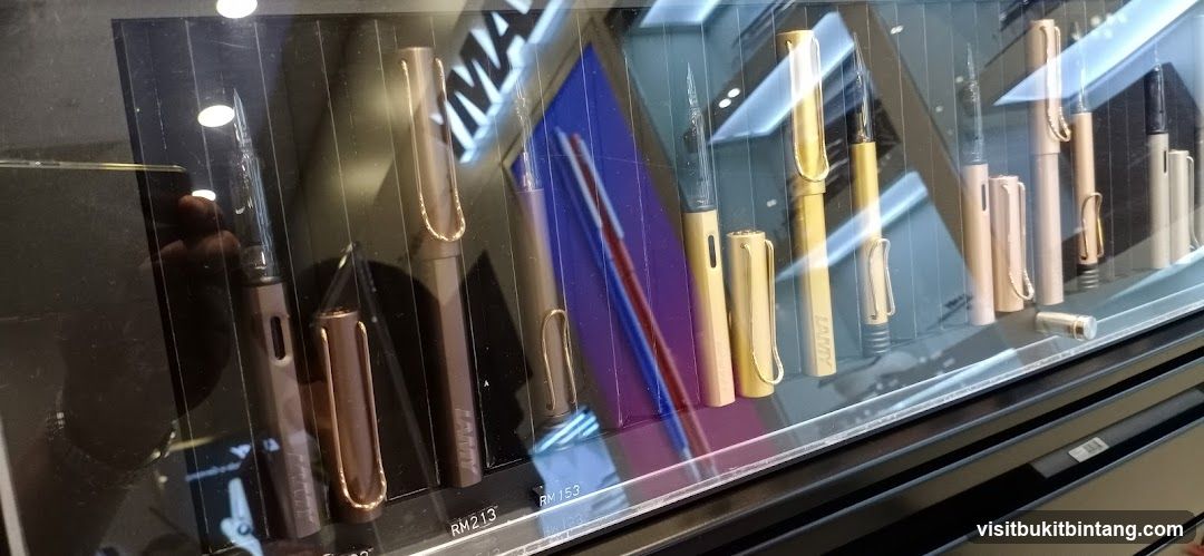 Display of Lamy Pens