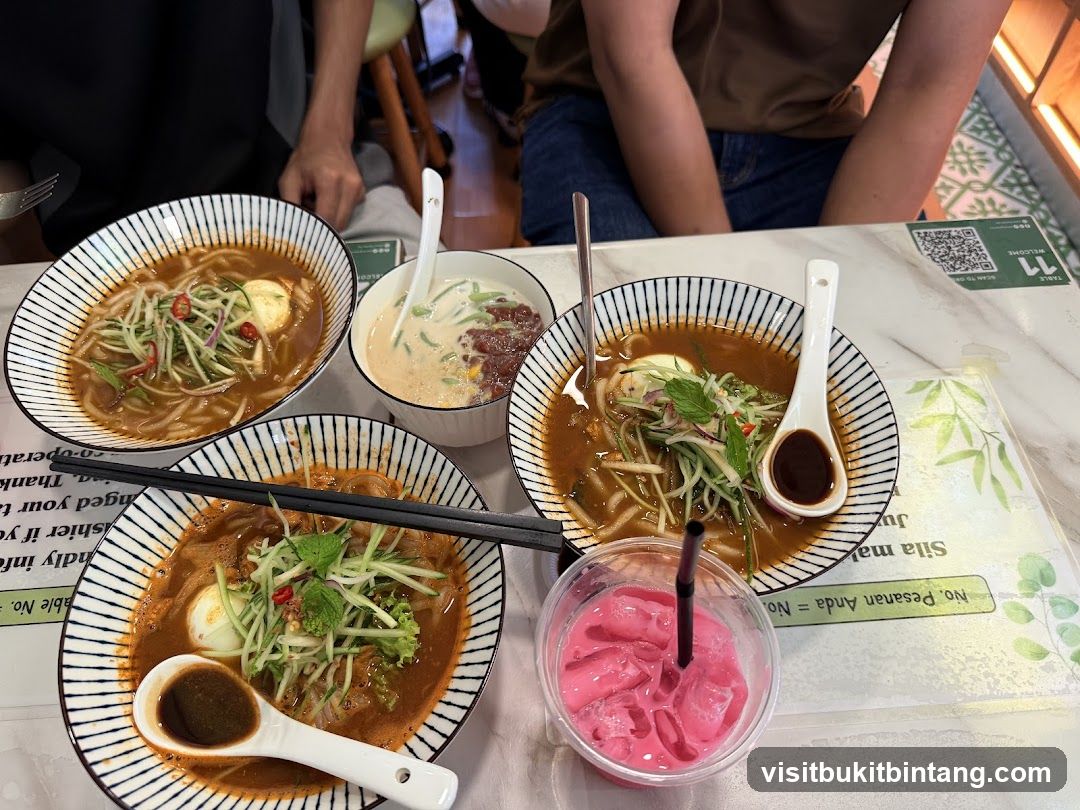 Noodle Dishes and Drink