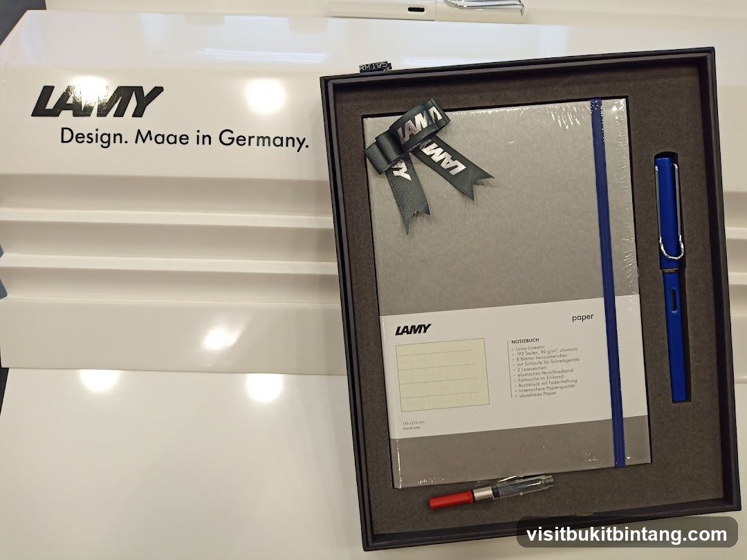 LAMY Notebook and Pen Set