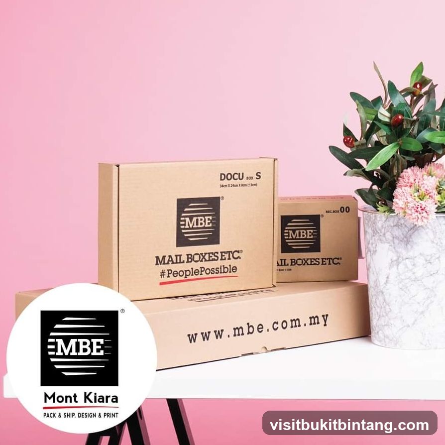 MBE Mail Boxes Etc. Packaging Boxes