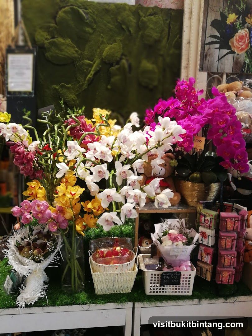 Flower shop display
