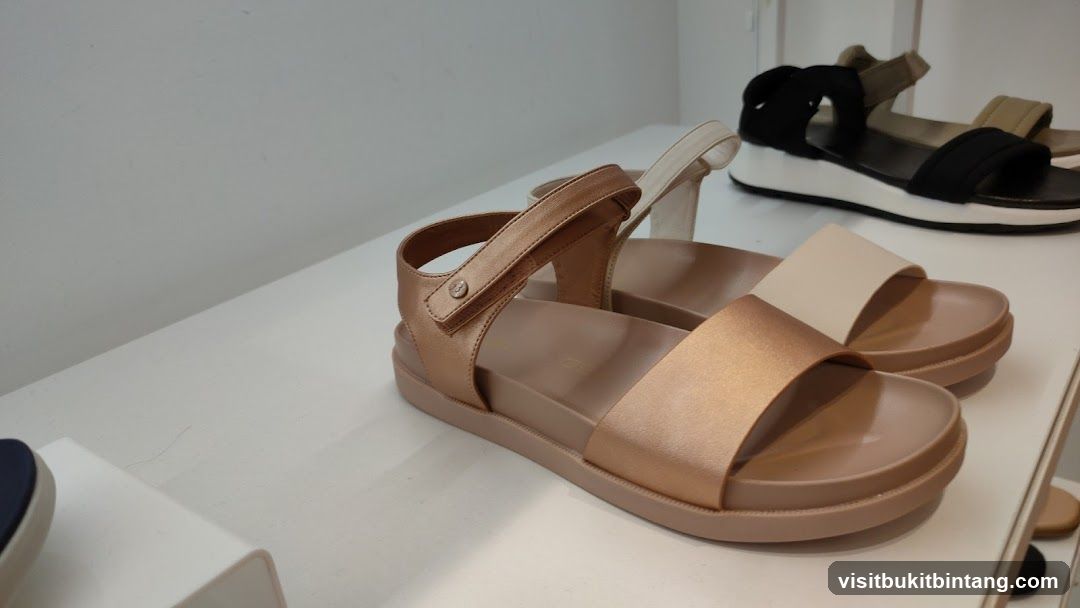 Sandals on Display