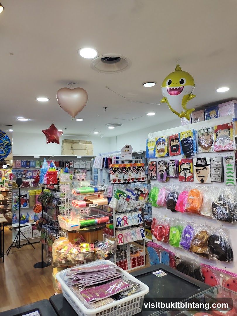 Party Supply Store Interior