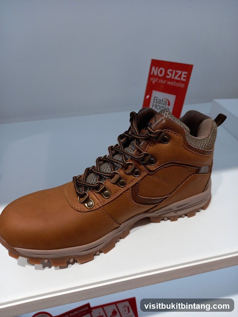 Brown Hiking Boot