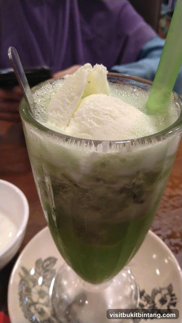 Green Ice Cream Float