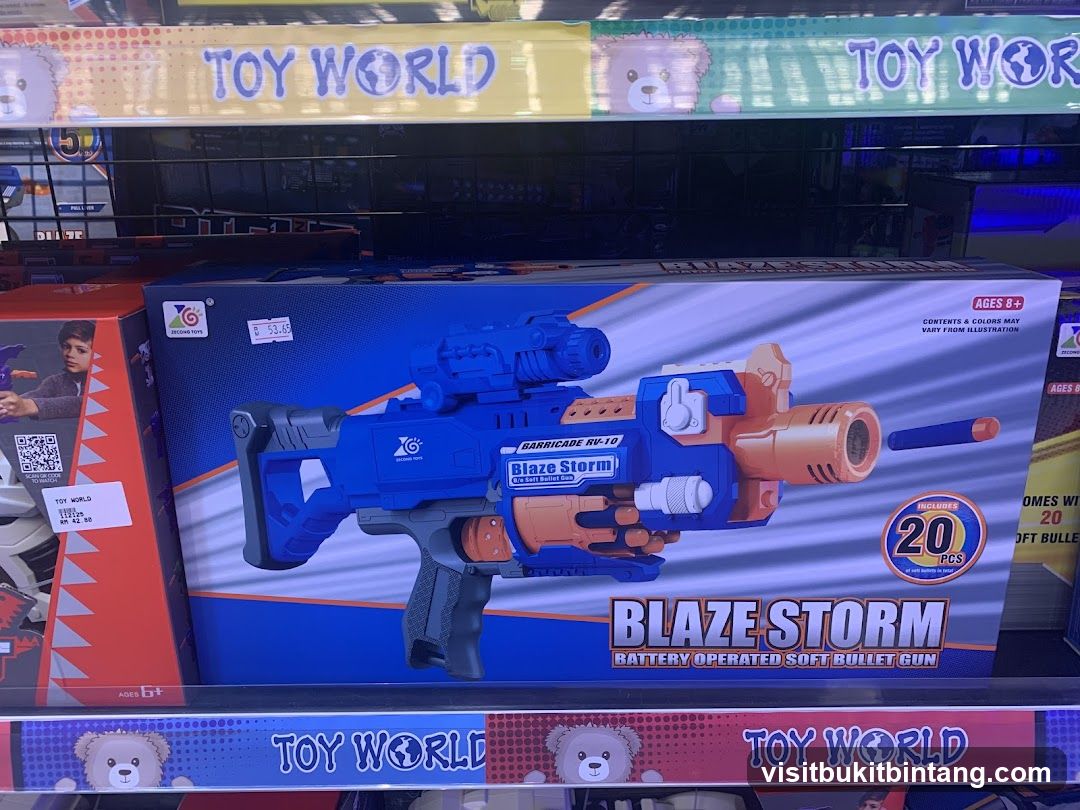 Toy World Blaze Storm Soft Bullet Gun