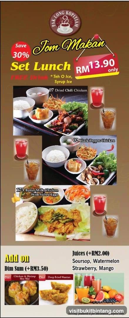 Set Lunch Promotion