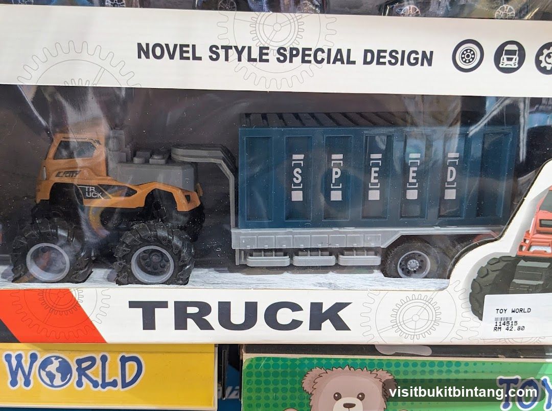 Toy Truck in Packaging