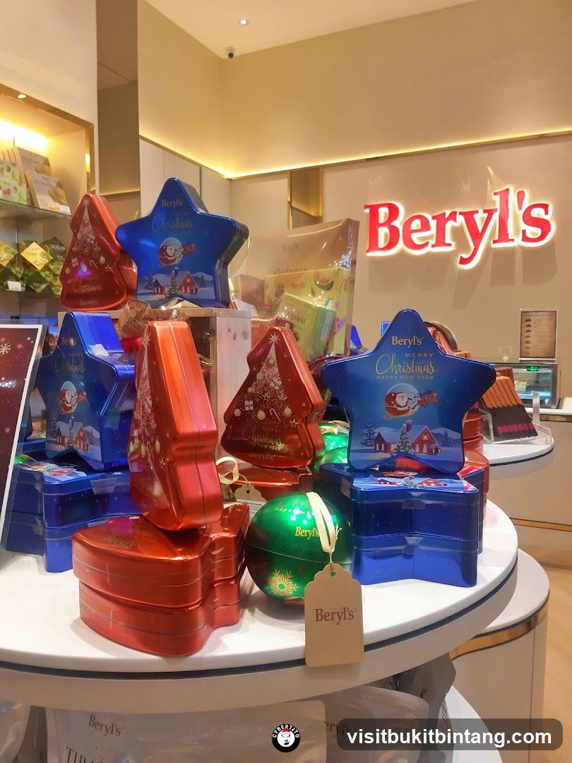 Christmas Themed Chocolate Tins
