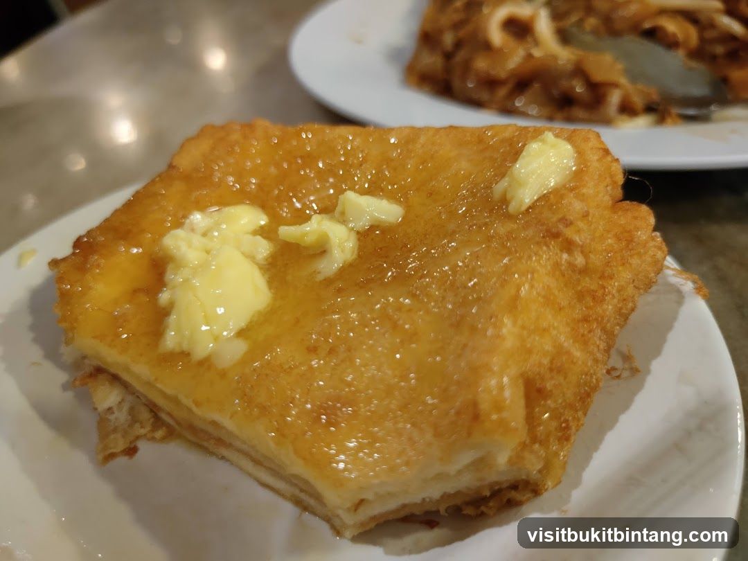 French Toast with Butter and Syrup