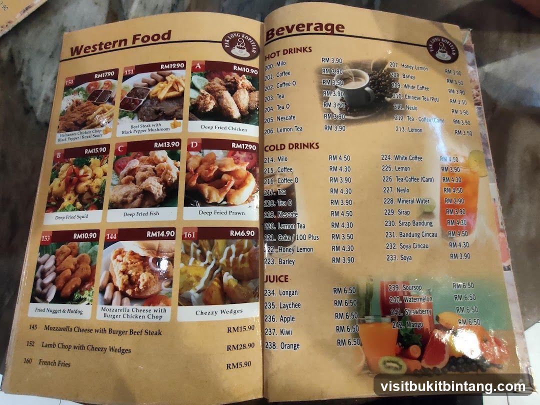 Western Food & Beverages