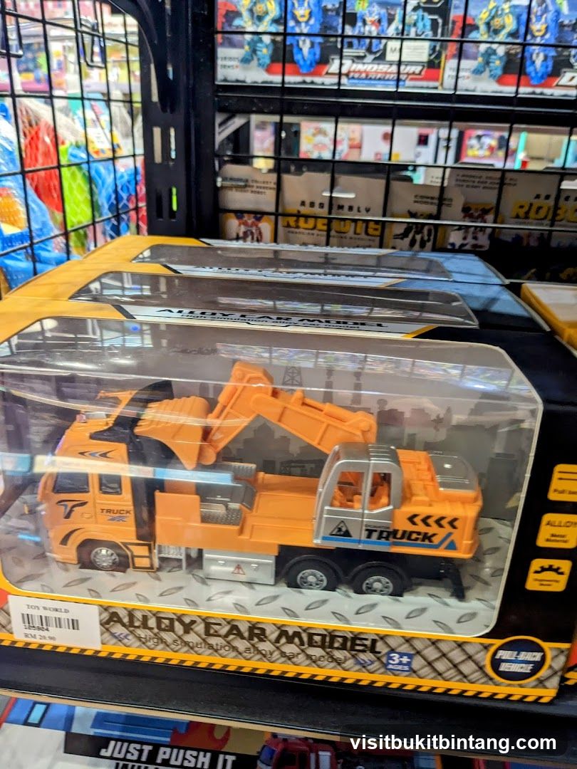 Toy Truck Display