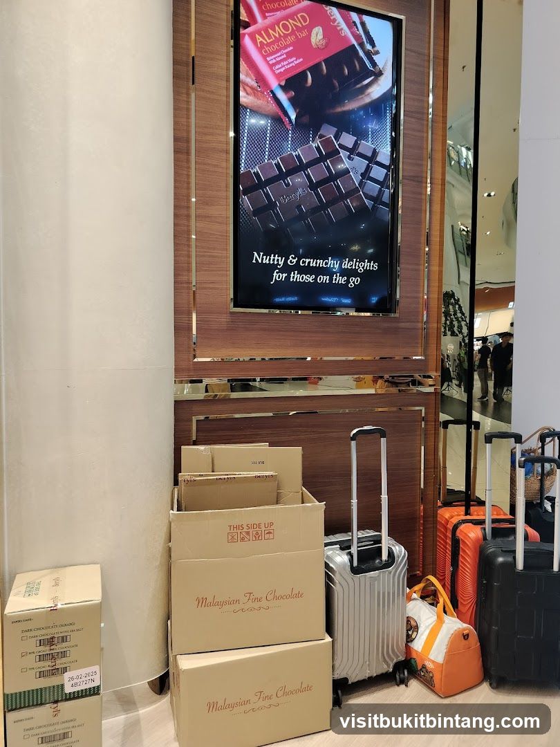 Chocolate Advertisement and Boxes