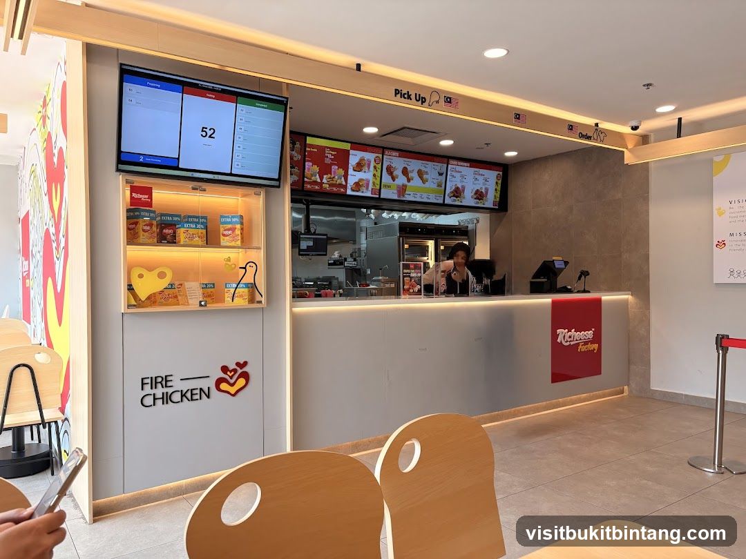 Fast Food Restaurant Counter