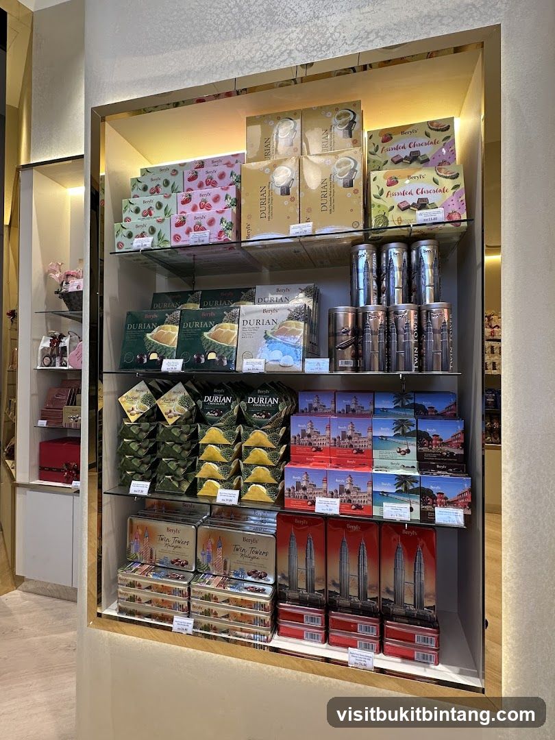 Assorted Chocolates Display