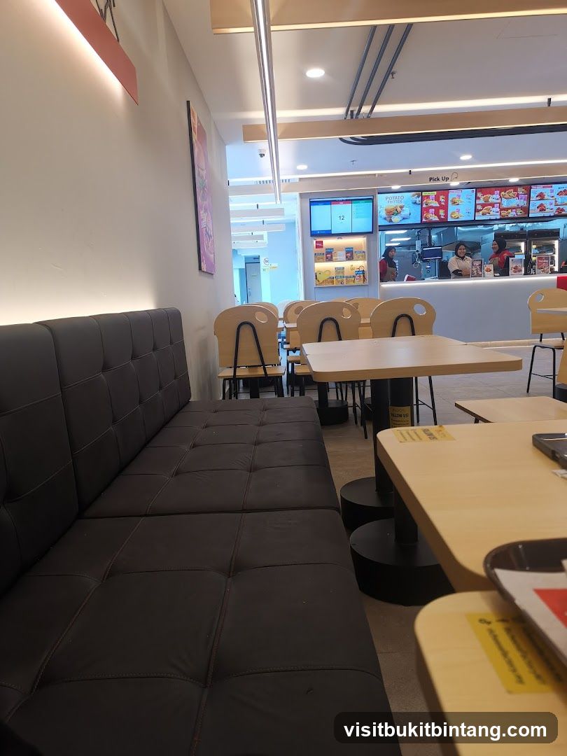 Fast Food Restaurant Interior