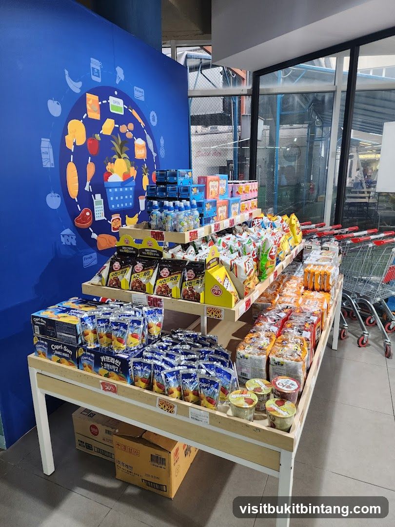 Snack and Drink Display