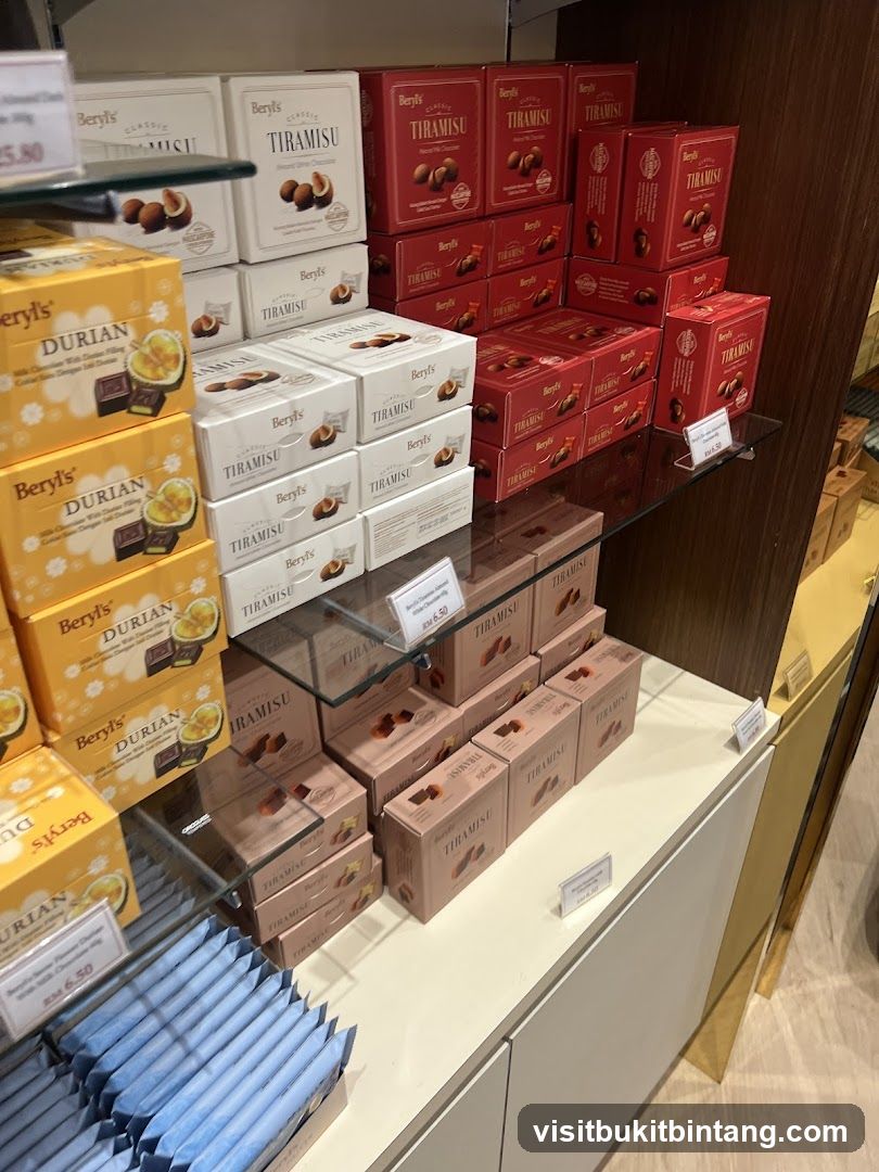 Assortment of Beryls Chocolates