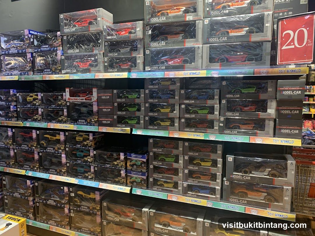 Toy Cars Display
