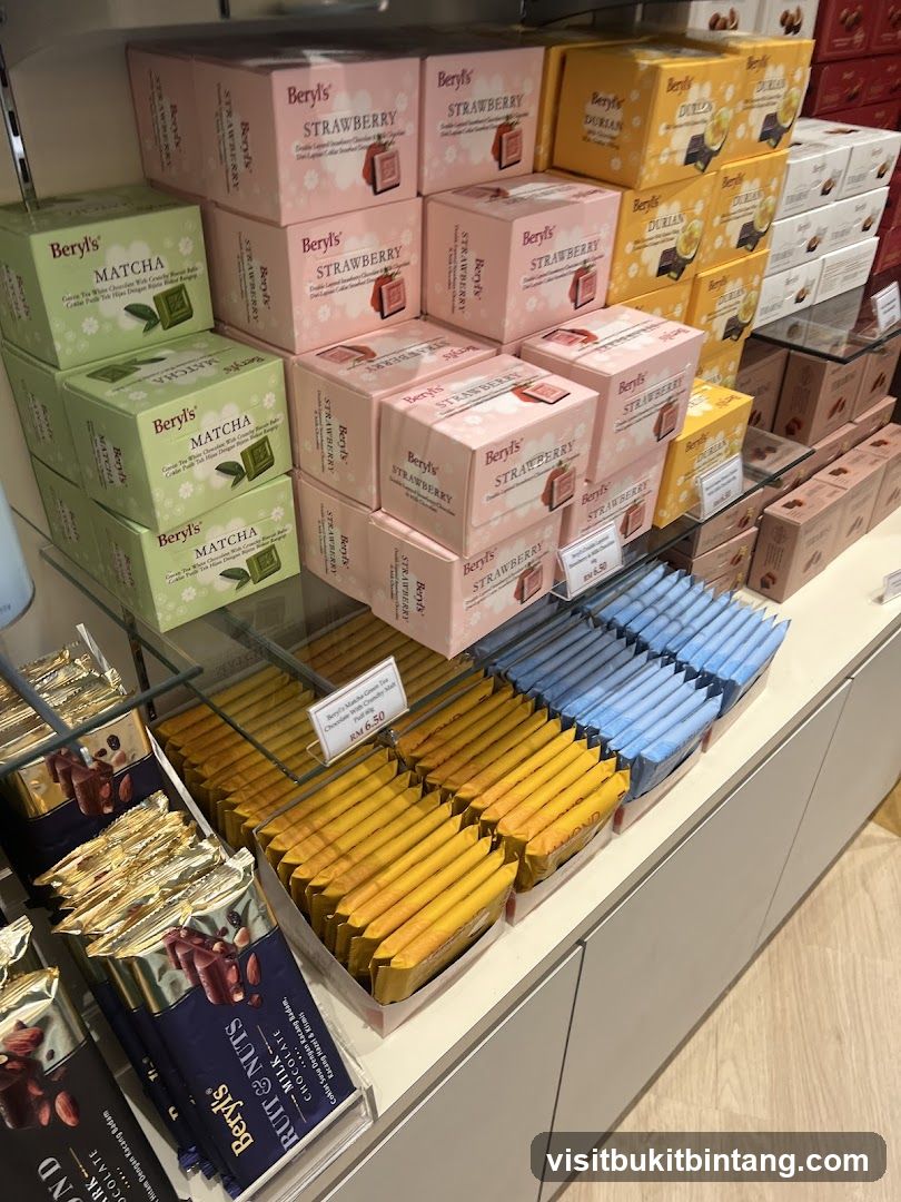 Beryl's Chocolates Display