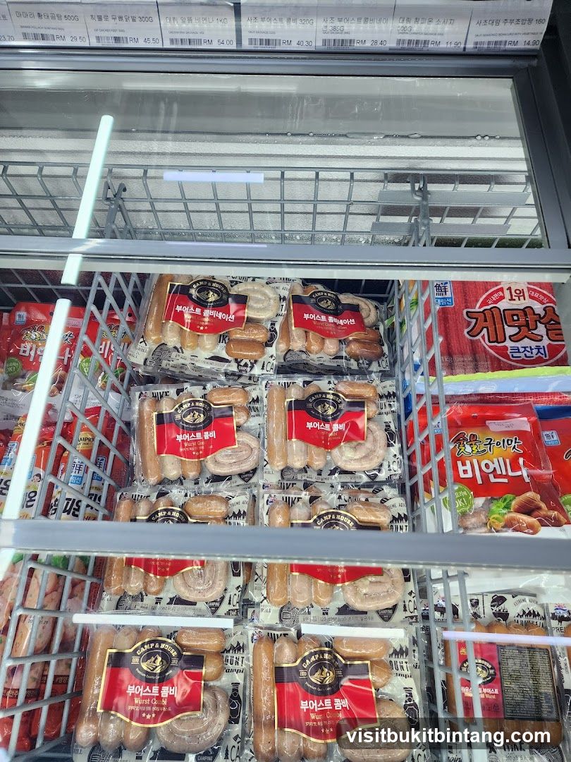 Packaged Sausages and Fish Cakes
