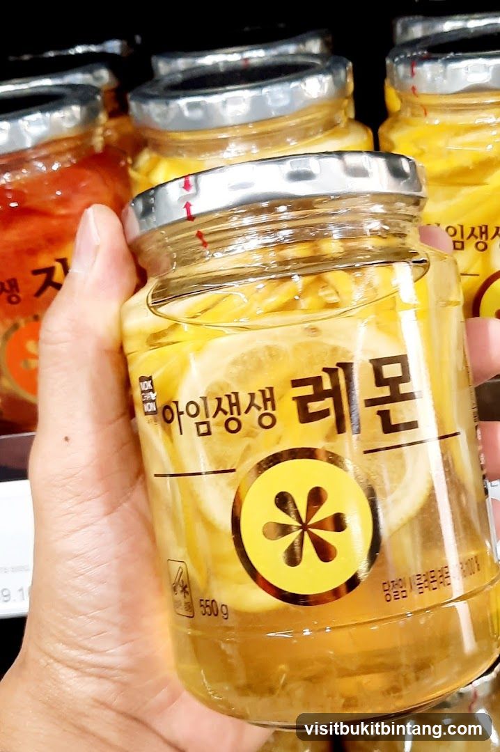 Jar of Lemon Preserve