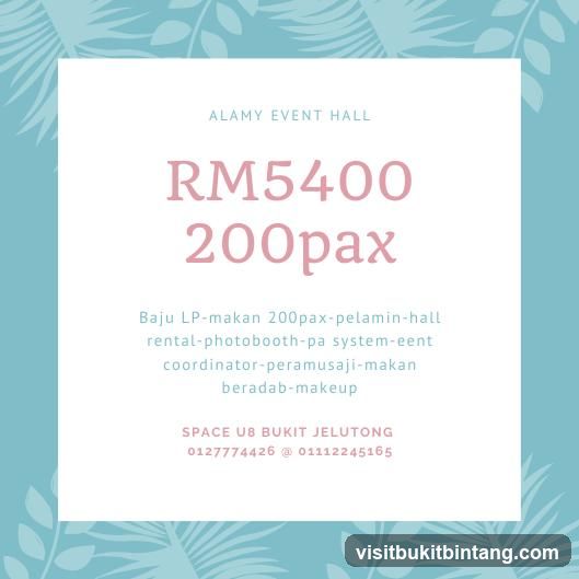 Event Hall Package