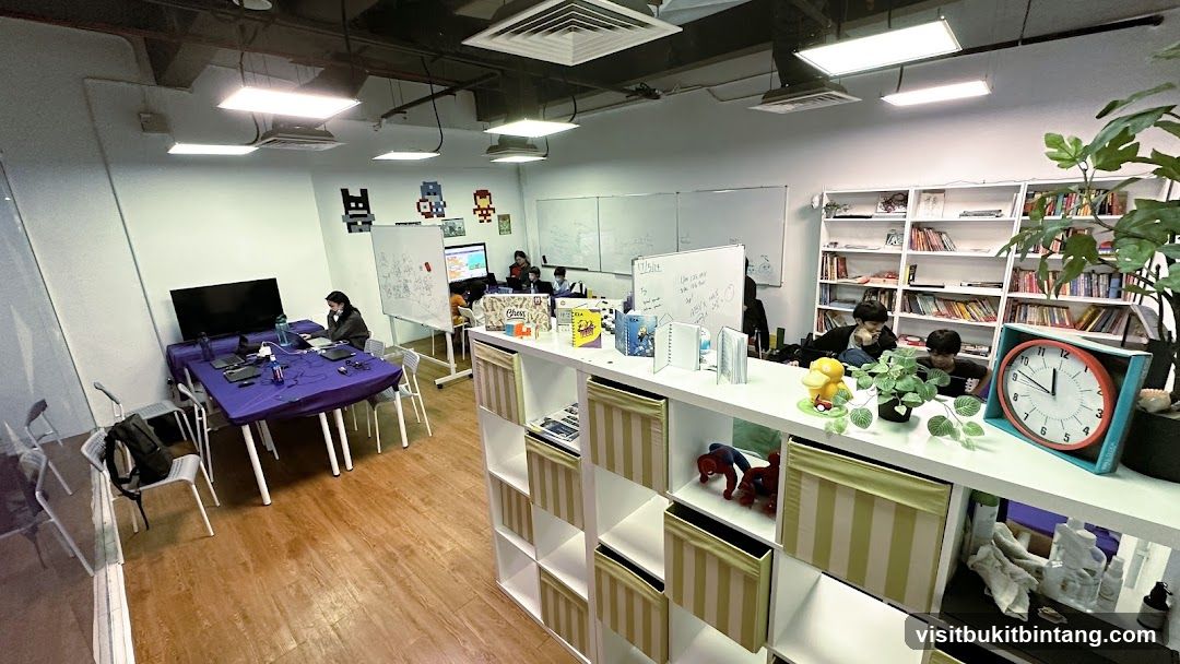 Classroom with students and learning materials