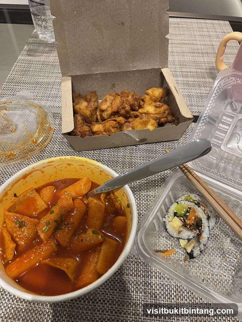 Korean Food Spread