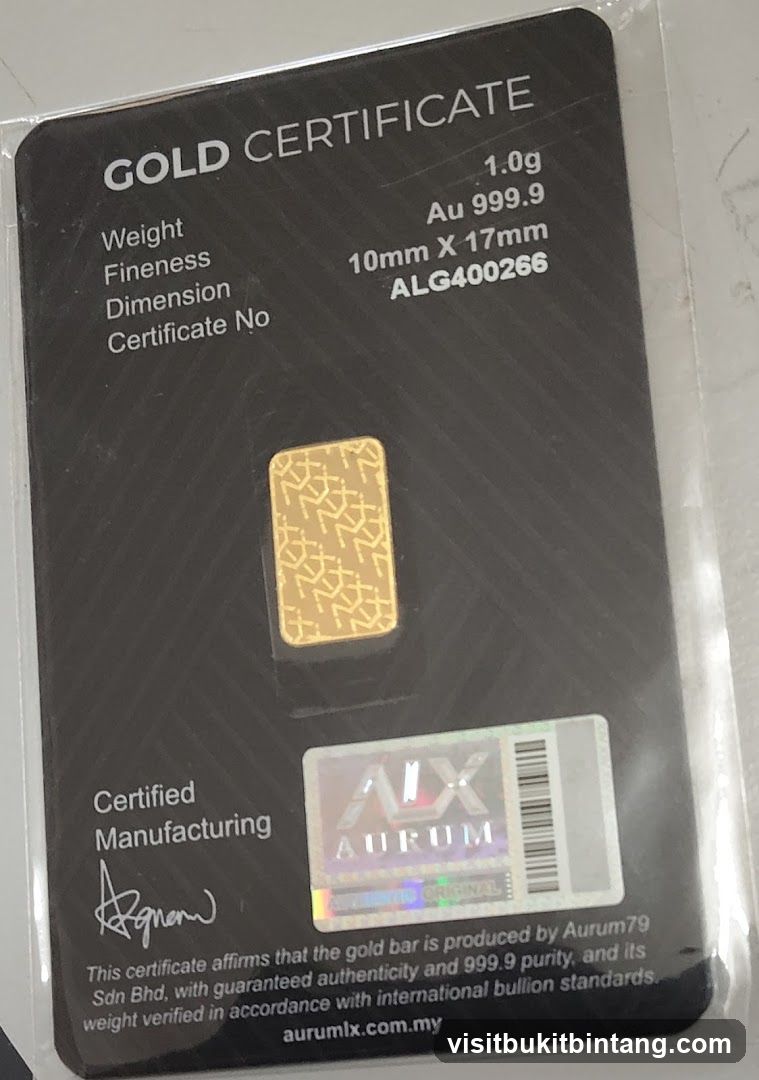 Gold Certificate