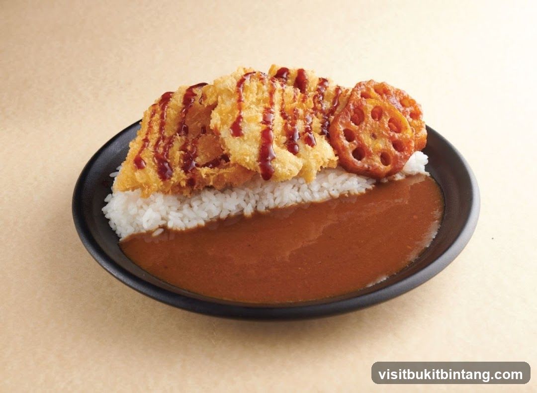 Curry Rice with Fried Toppings