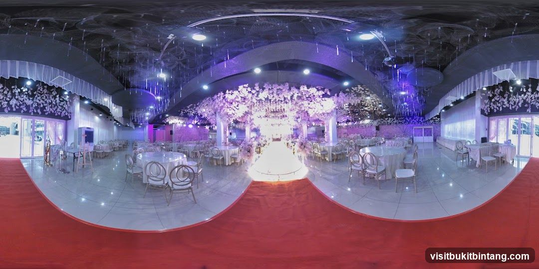 Elegant Event Hall with Floral Decor