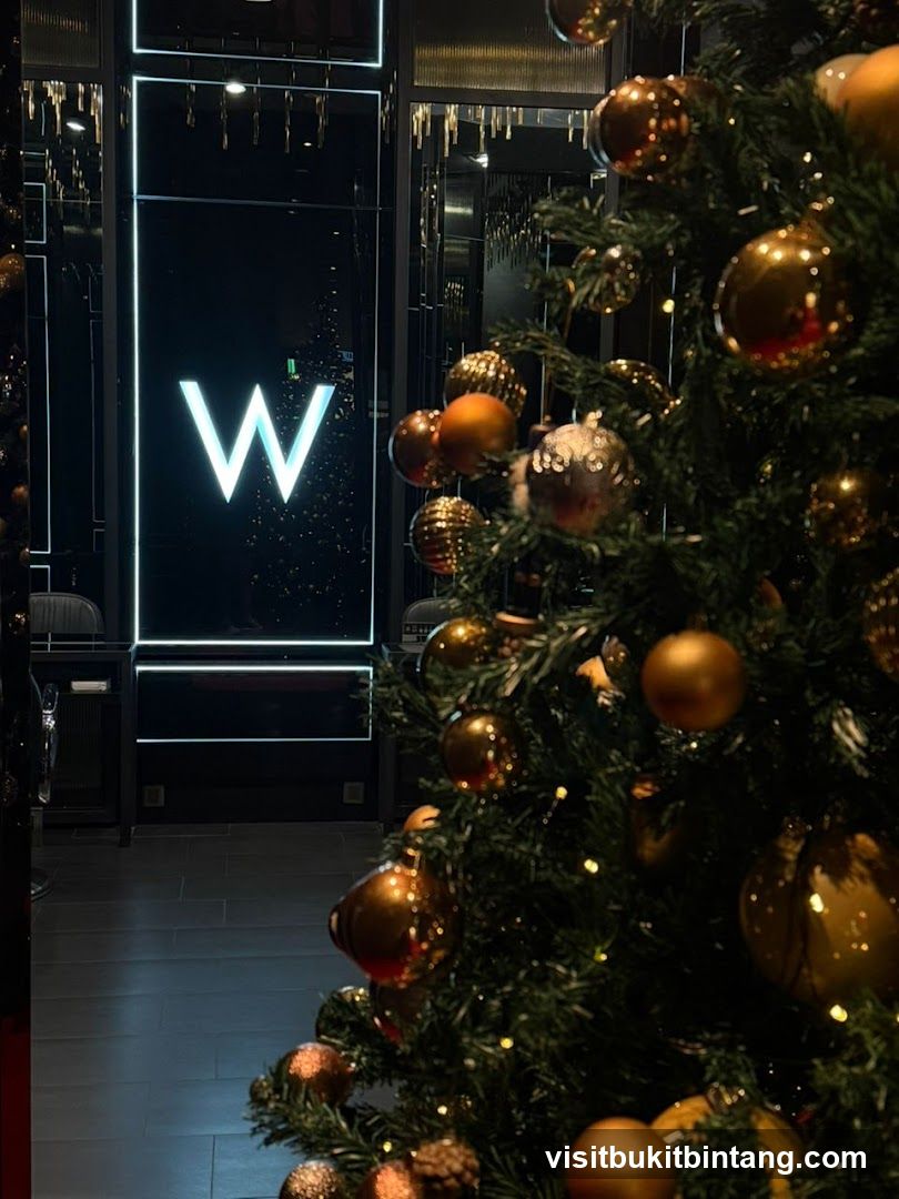 Christmas Tree with W Logo