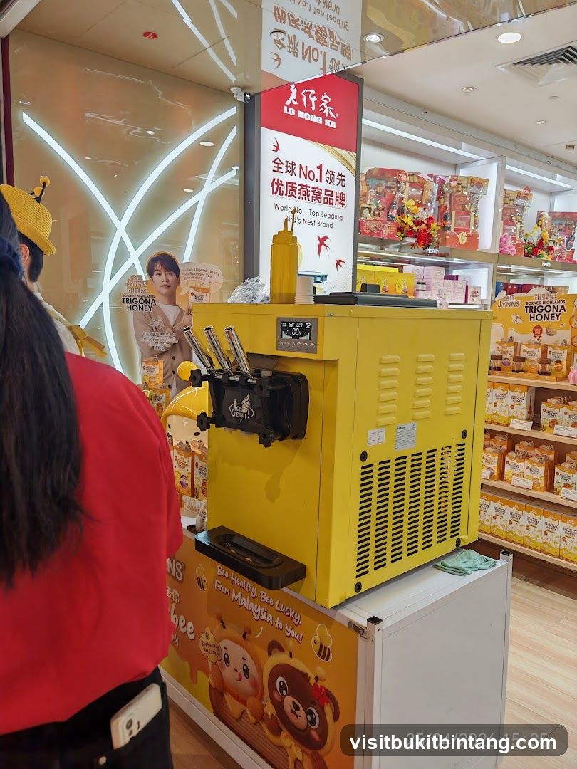 Ice Cream Machine with Bird's Nest Brand Products