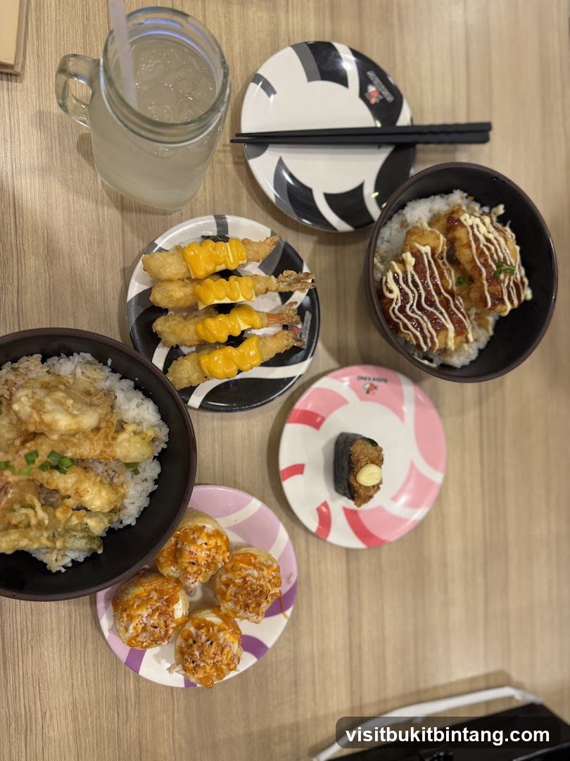 Assortment of Japanese Dishes
