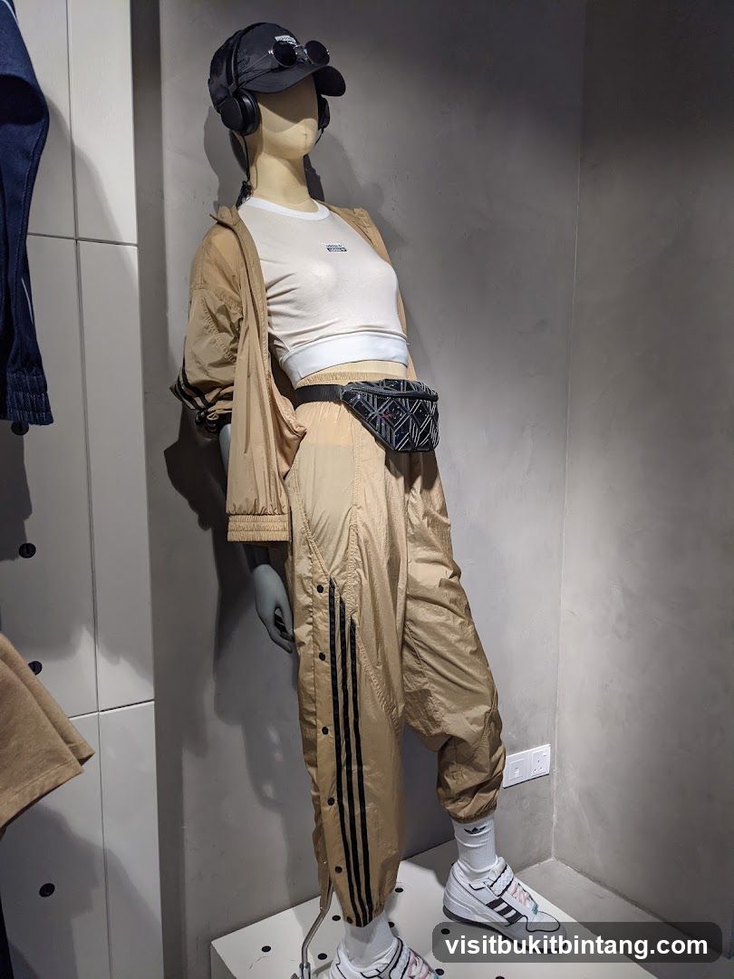 Mannequin in Adidas Athleisure Wear