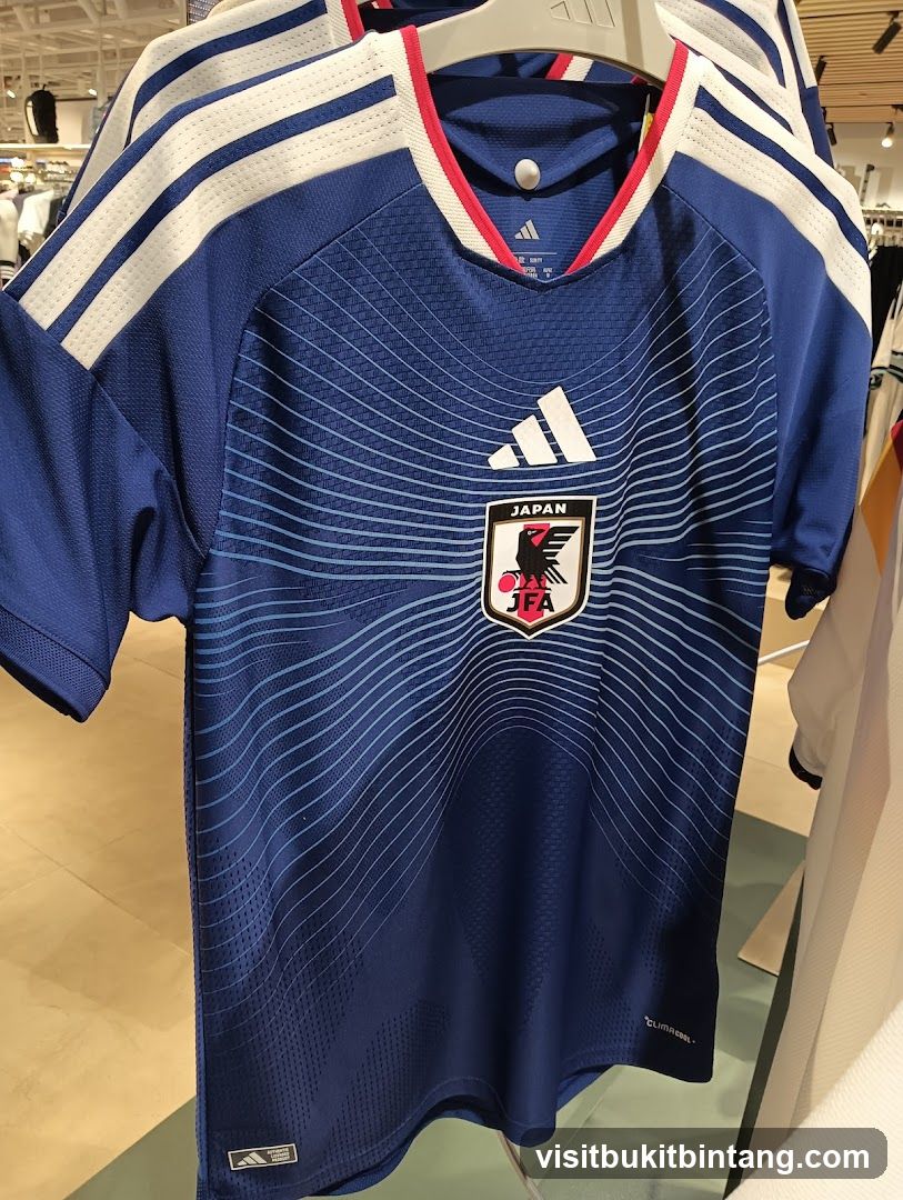 Japan National Football Team Jersey