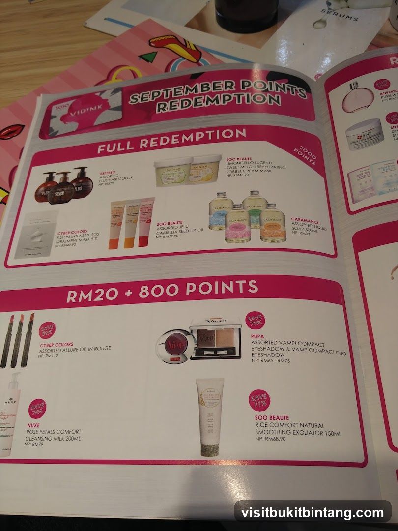 September Points Redemption