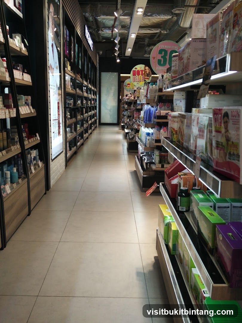 Aisle in a store