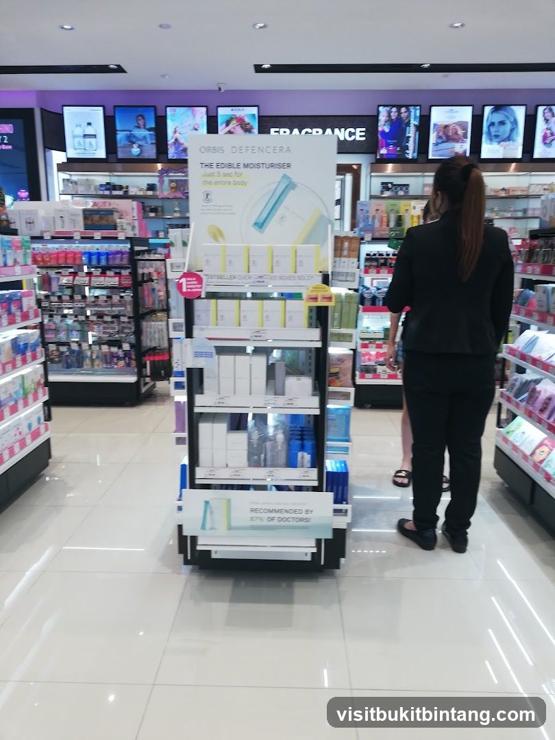 Cosmetics Store Display