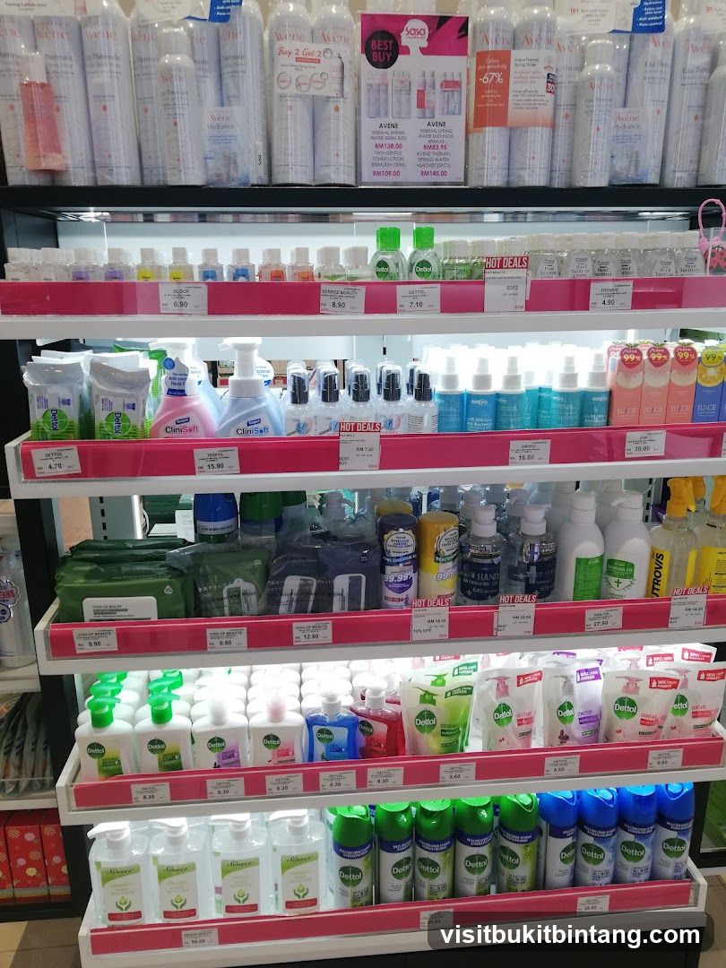 Health and Beauty Products Display