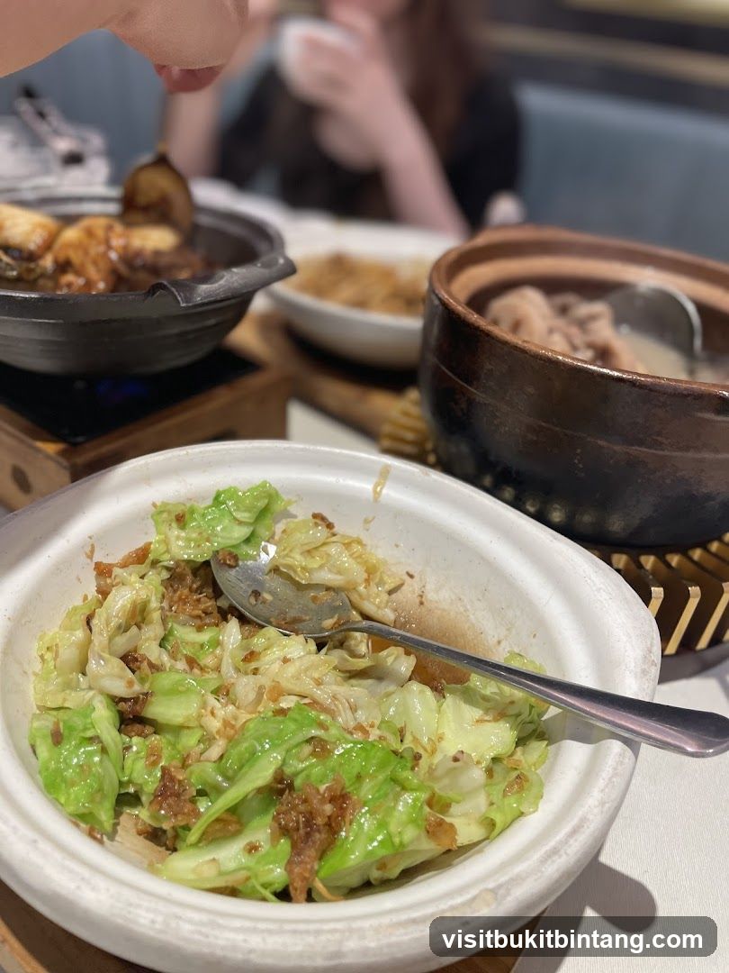 Cabbage Dish with Other Food