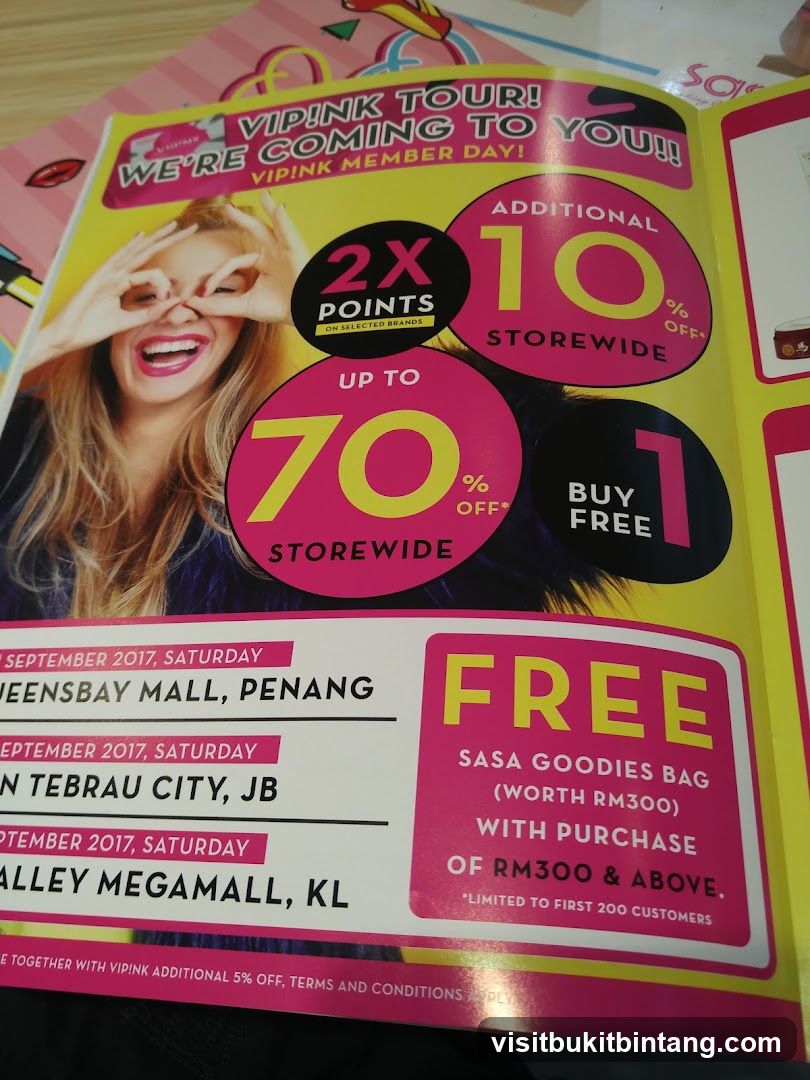 VIPINK Tour Advertisement