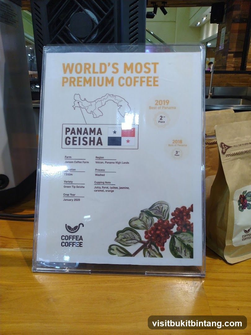 Panama Geisha Coffee Information