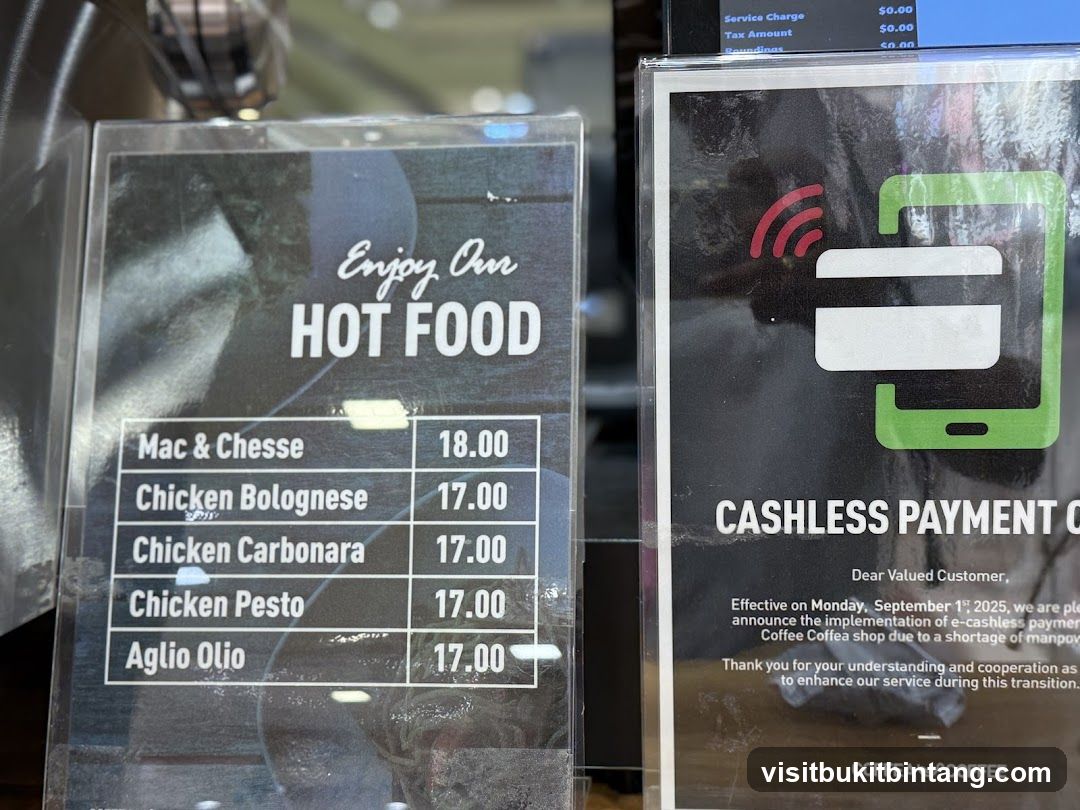 Hot Food Menu