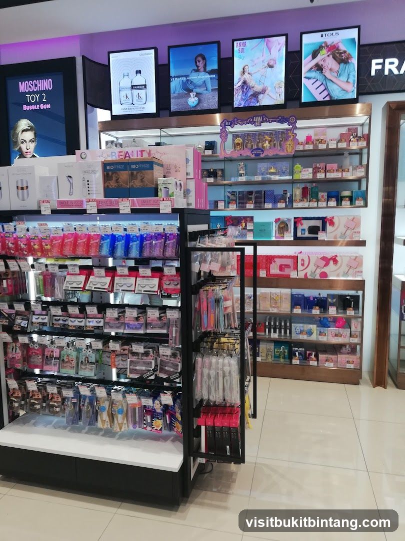 Cosmetics and Fragrance Store Interior