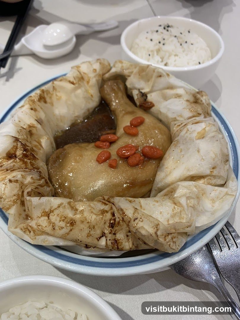 Chicken dish with rice