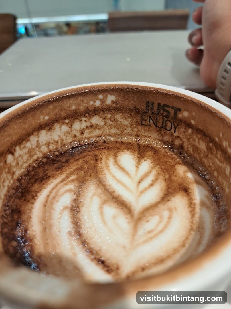 Latte Art in a Cup