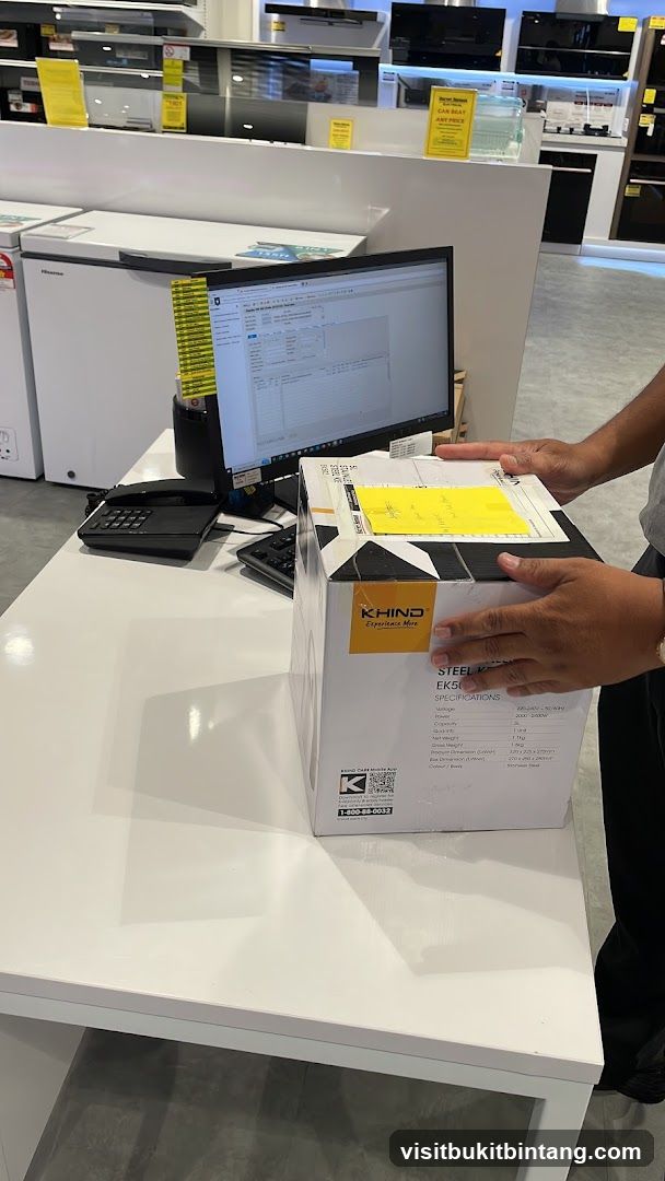 Appliance Store Counter